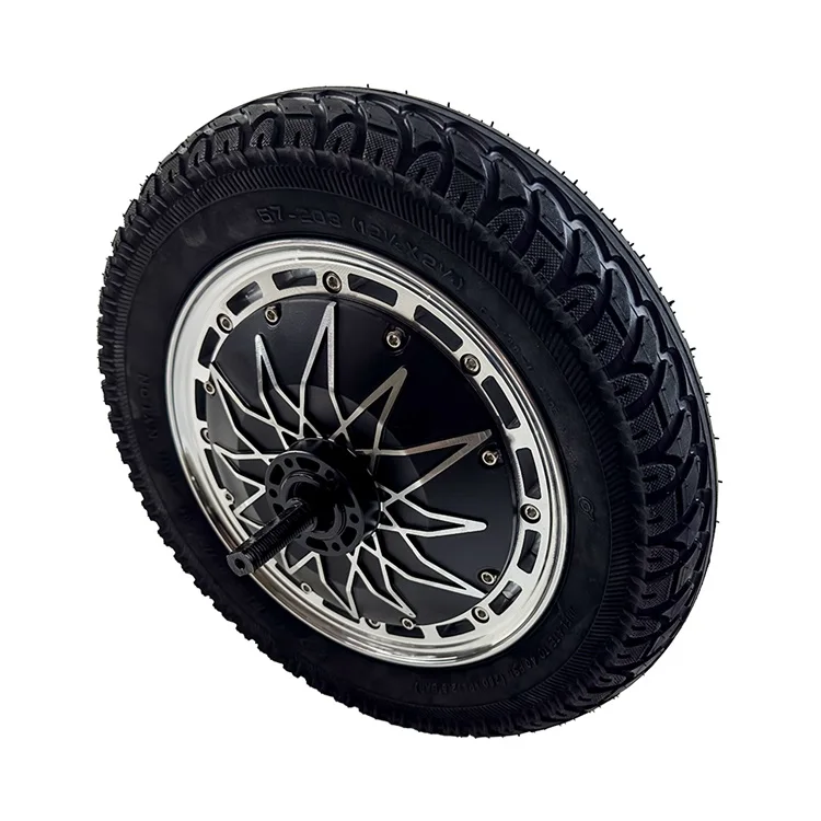 12 Inch Scooter Hub Motor Wheel 72V 5000W Electric Brushless E-Bike Motor Wheel