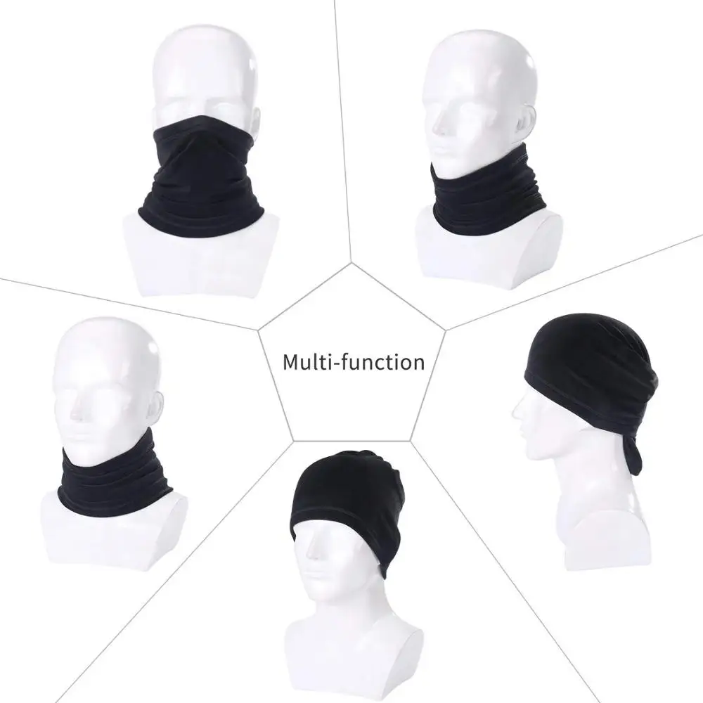 Neck Warmers Gaiters Thick Thermal Fleece Unisex Winter Ski Face Mask