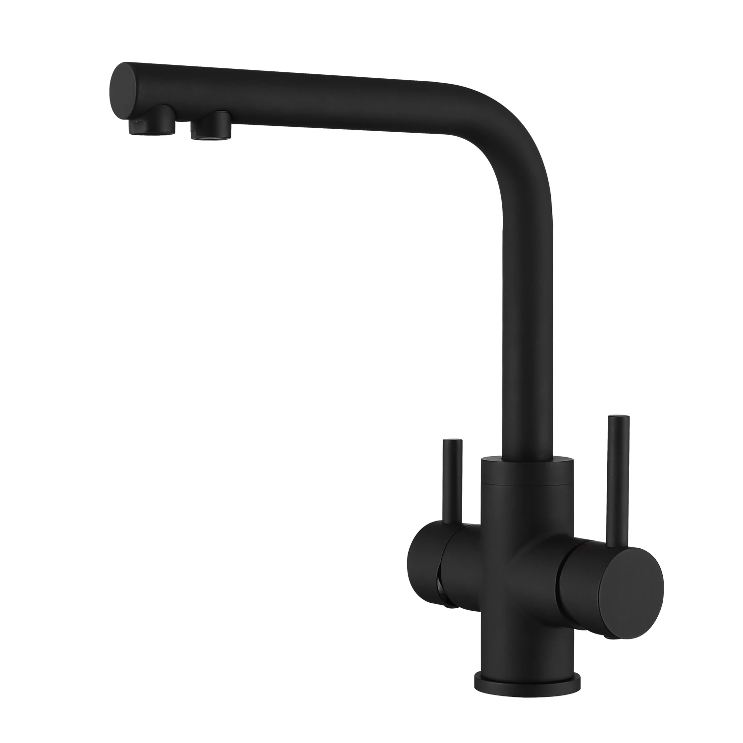Handle level accessory for kitchen faucet
