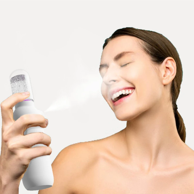 Facial Water Oxygen Spray Gun Portable Oxygen Skin Moisturizing Jet Peel Injector