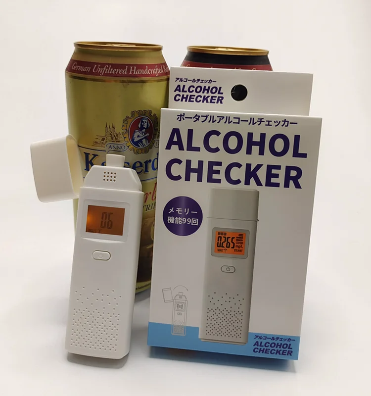 Wholesale Breathalyzer Ethylotest Factory Alcohol Tester Supply Driving Alcoholimetro Personal Gadgets Digital Breathalyser