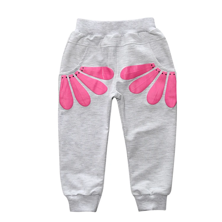 Spring flower print kids jogger suit sweatsuit set toddler clothing toddler girl clothes
