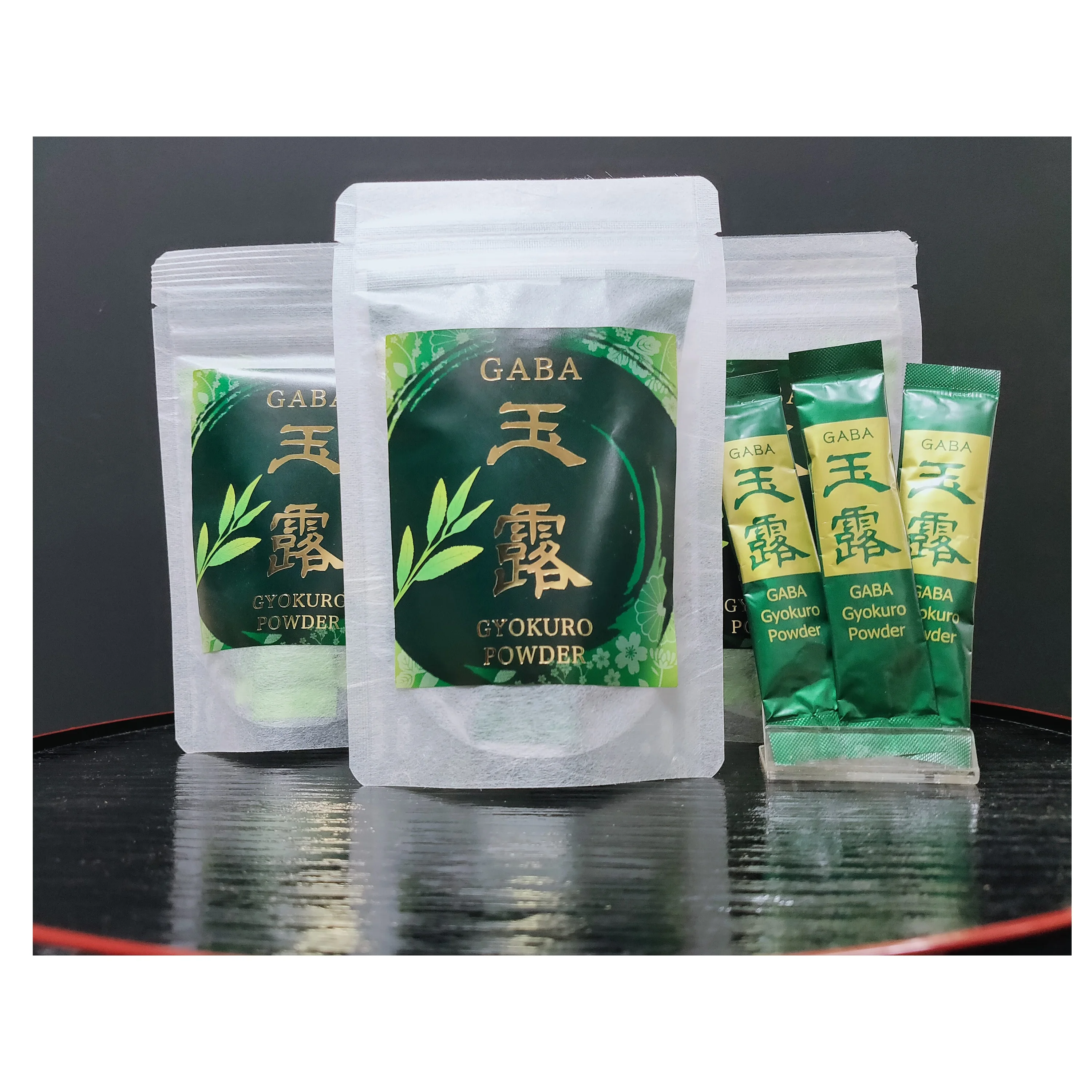 GABA Gyokuro 100% organic private label loose leaf tea from Japan