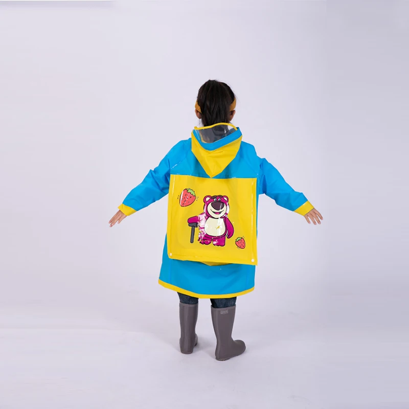 Eva Custom Cute Teenage Shop Waterproof Children Child Girls Rain Coat Raincoat For Kids