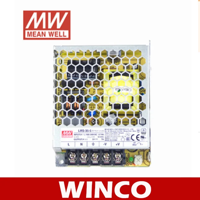LRS-35-5 одиночный выход импульсный источник питания 5V