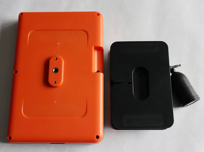 Potable promotion sale fishing tackle visible camera ice/sea fishing 7inch 20m shimmer full color fish fish camera