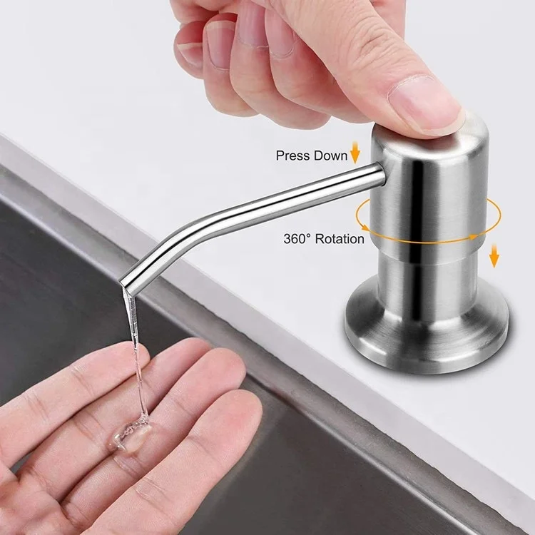  Durable stainless steel Kitchen Sink Soap Dispenser Lotion Sanitizer Dispensers