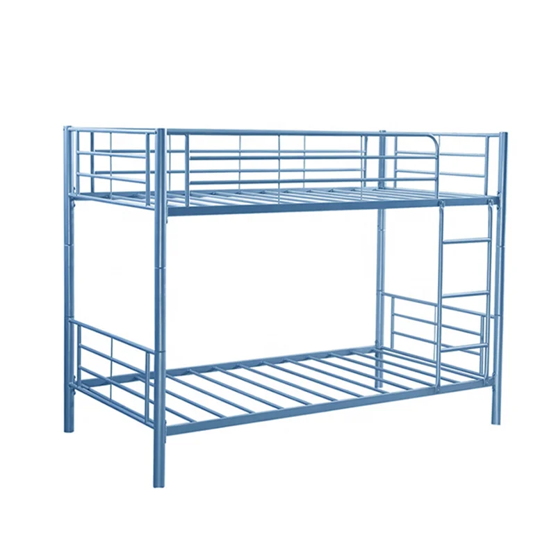 Modern  strong Wholesale Metal Beds  double bunk bed Student Dormitory Hotel  metal bed