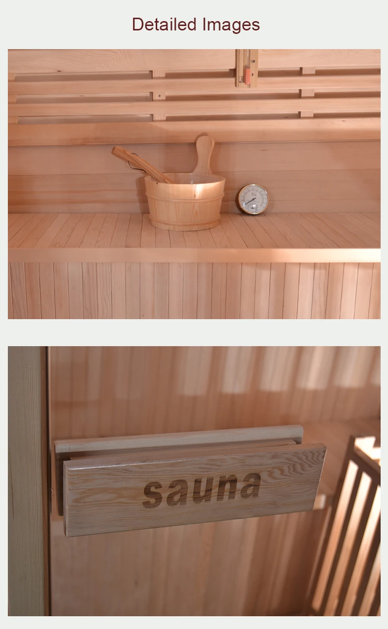 New Design Good Price Steam Sauna Traditional Sauna Room for sale