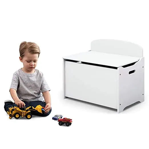 
MySize Deluxe Toy Box, Bianca White 