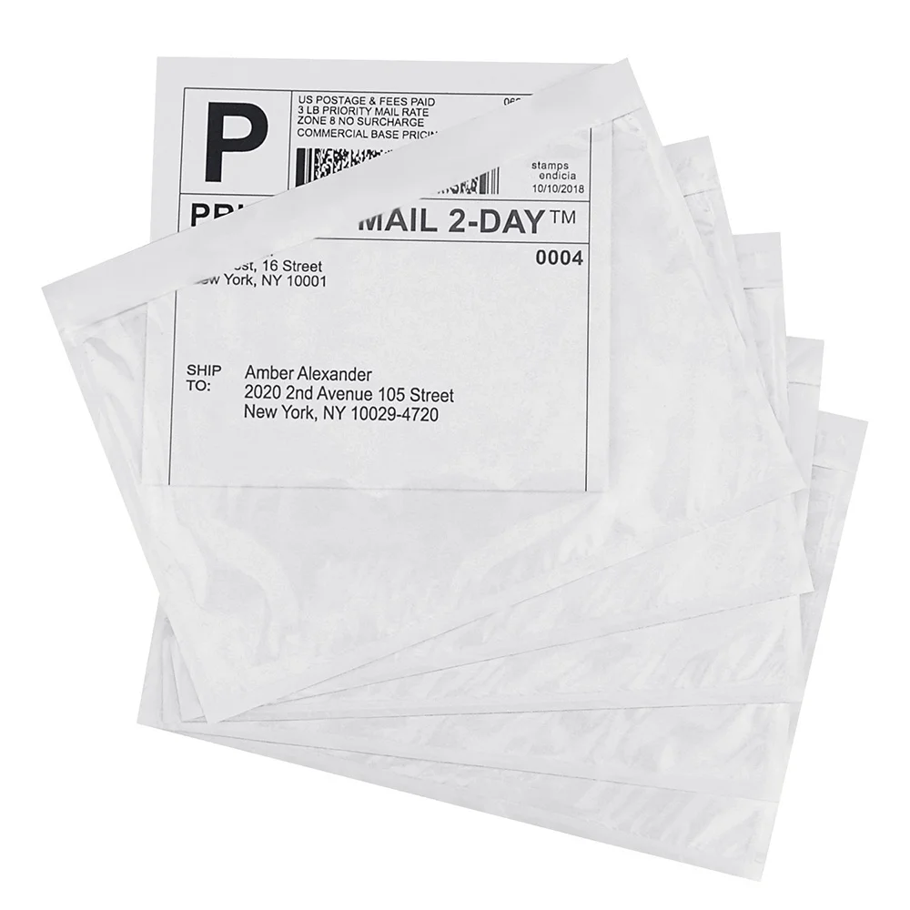 Strong Adhesive Document Packing List Envelope