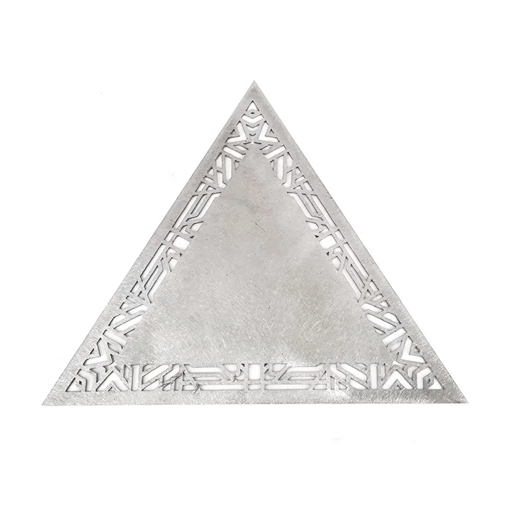Oem Custom Laser Cutting Parts Precision Steel Metal Laser Cut Plate for Home Incense Burner Design