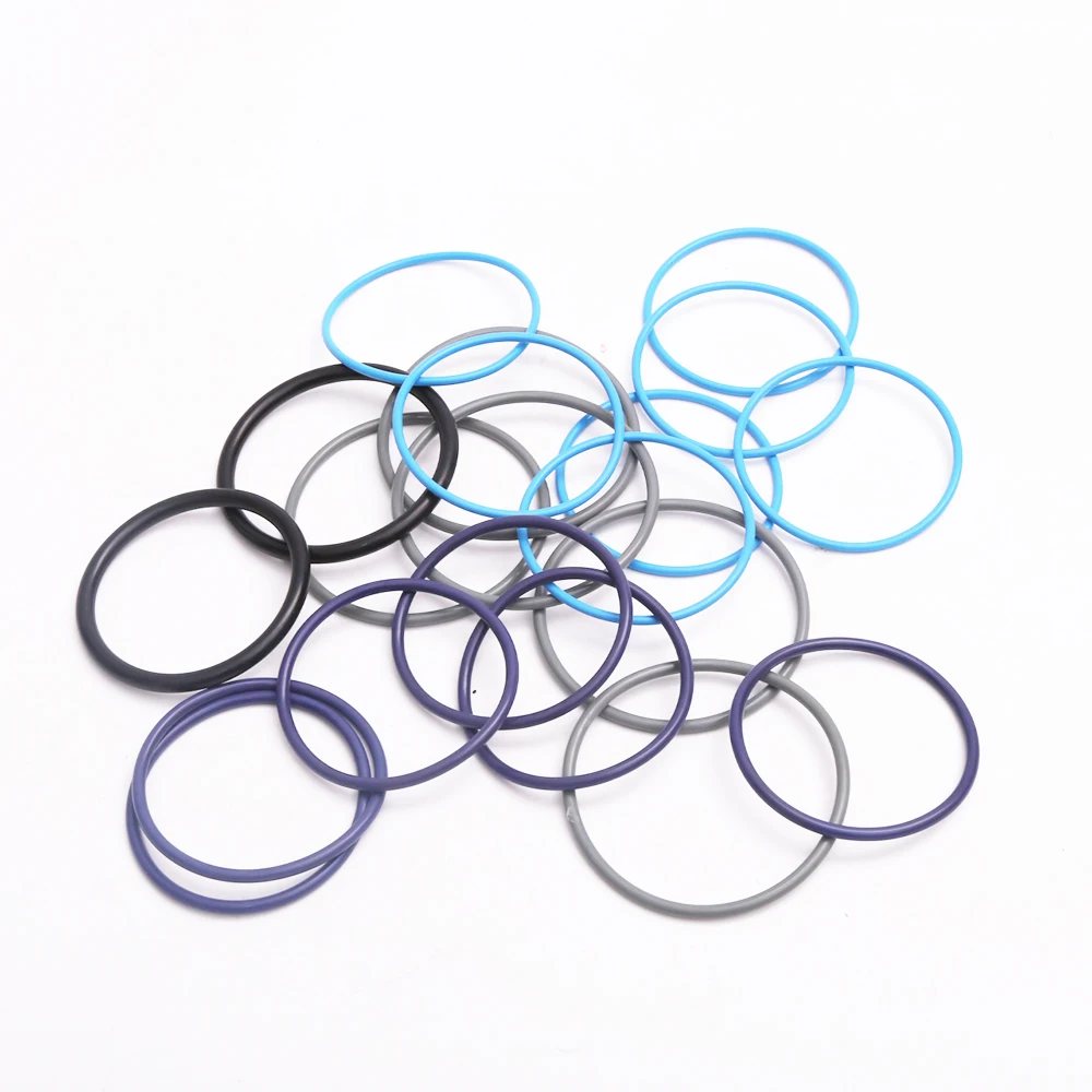 High Temperature Waterproof Round Rubber Ring Red And White Silicone O Ring