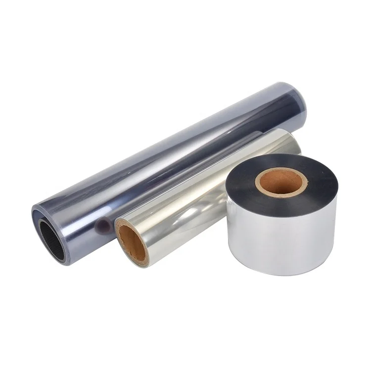 China Manufacture Good Quality Transparent Packing Glossy Lamination Super Clear Film Roll PVC Sheet Membrane