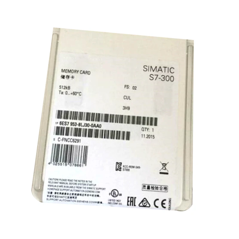 Контроллер PLC 6ES7953-8LJ30-0AA0 6ES79538LJ300AA0 Micro карта памяти P, новый оригинальный, в наличии