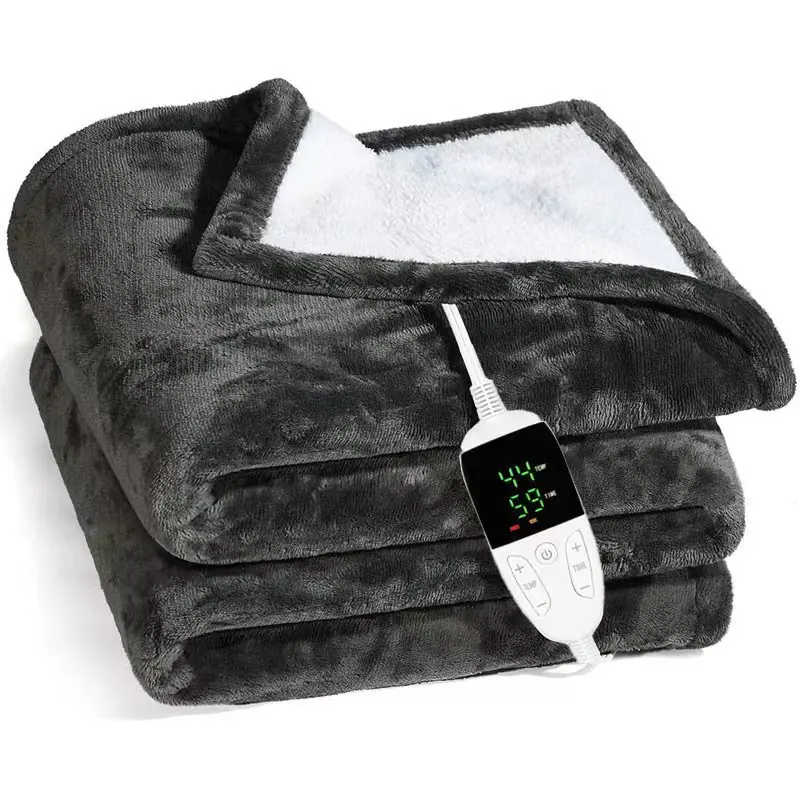 Sherpa electric blanket Warm body heat blanket flannel winter heating blanket