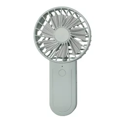 mini cooling rechargeable handle fan 3 Silent Gears  Strong Wind Personal Air Cooler Portable Fans USB handheld fan with hook