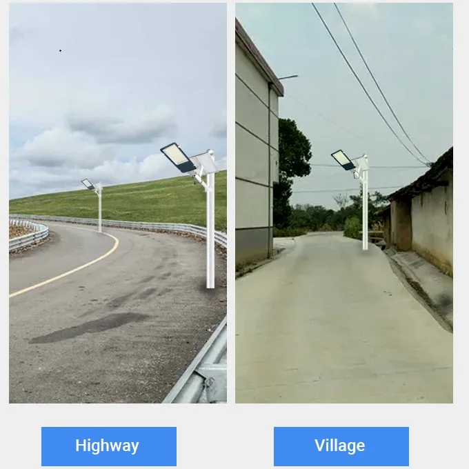 solar street light with solar panel ip 65 led street light with solar