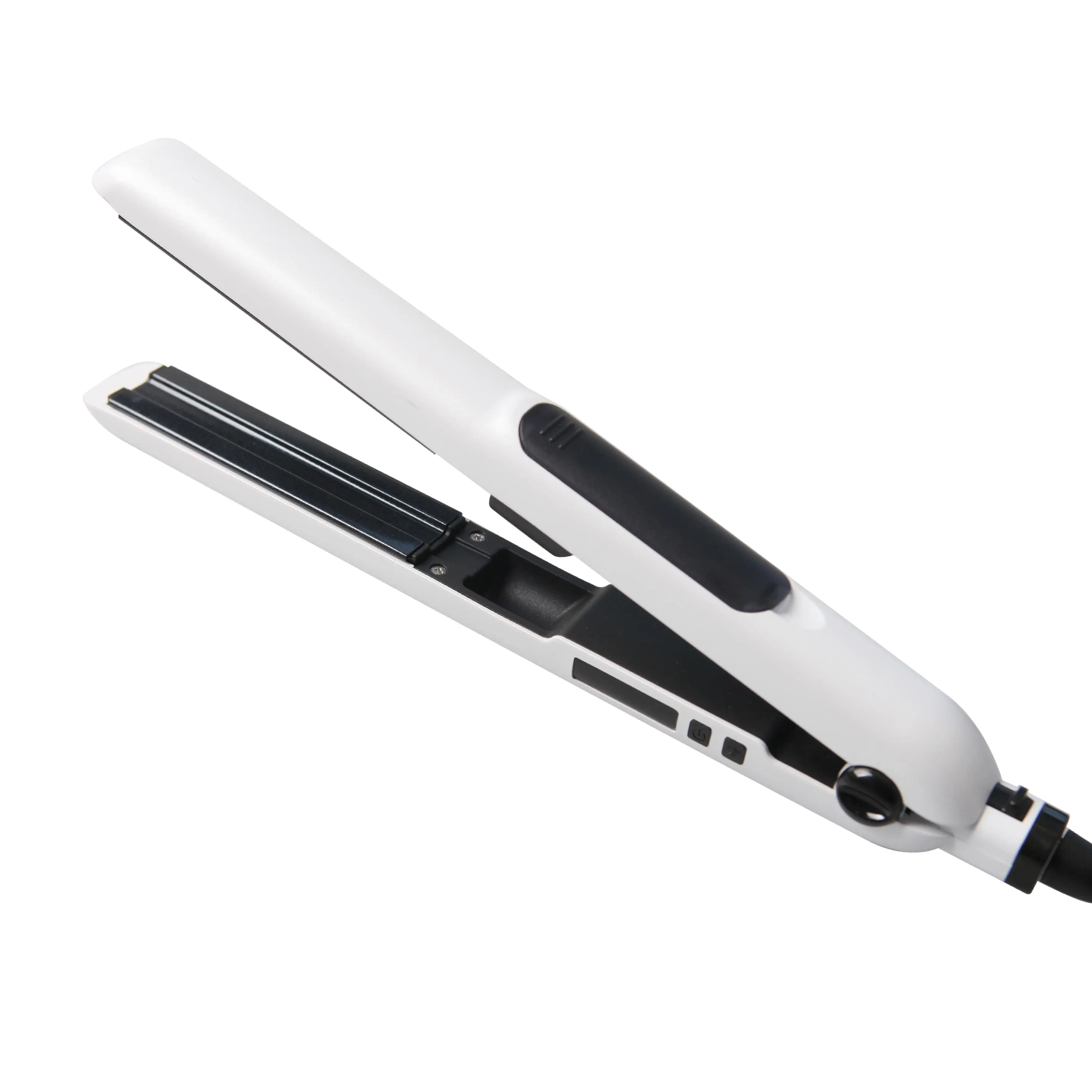 Wholesale Customized Ceramic Panel Ultrasonic Cool Mist Pencil Steam Hair Straighteners