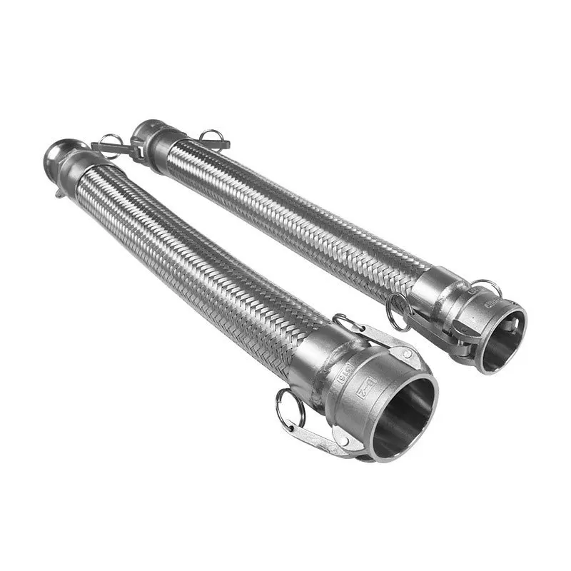 Металлический гибкий шланг с проволочной оплеткой из нержавеющей