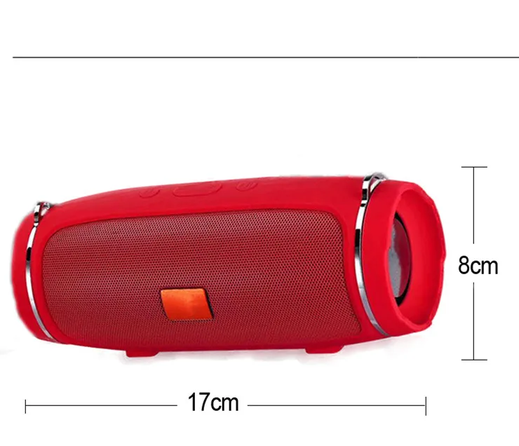 Dropshipping TG117 Bass Waterproof Portable Wireless Speaker Outdoor Sports Speaker Customize DJ Box with Hand Rope Hands-free