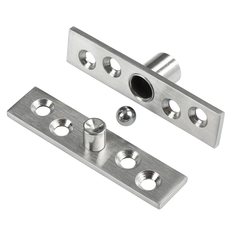 Heavy Duty Stainless Steel Rotation Door Hinge Hidden 360 Degree Rotation up Down Shaft Hinge for Wood Door