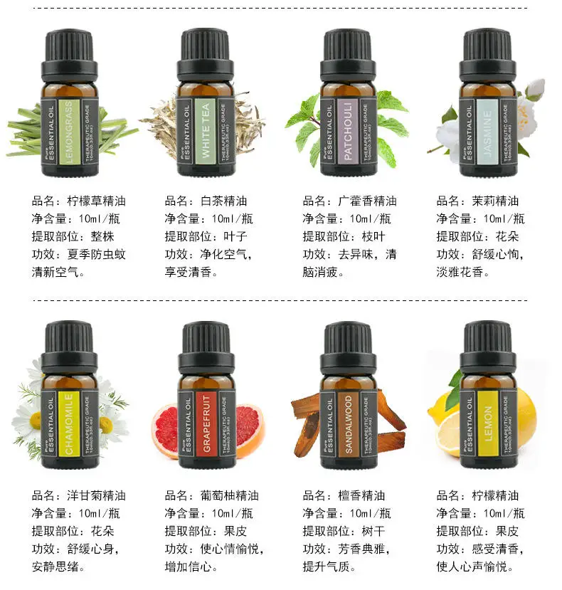 HANLINGER  Customized LOGO 100% Pure Natural Aromatherapy Tea Tree Essential Oil Therapeutic Grade Organic  Essential Oil