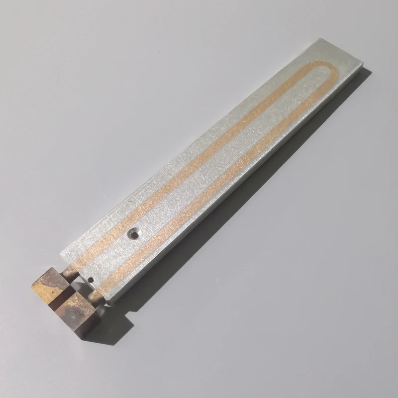 Custom aluminum body+cooper tubes liquid cooling plate Water cooling heat sink cold plate