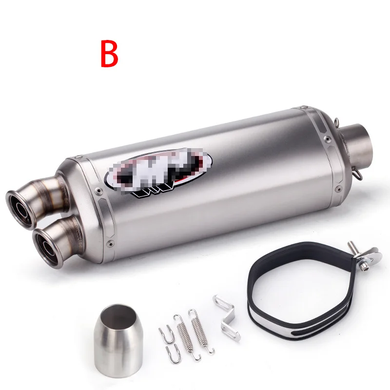 Universal 51mm Motorcycle Exhaust Muffler Pipe Escape Moto exhaust for exhaust motorcycle Honda CBR250 CB400 YZF FZ400 Z750