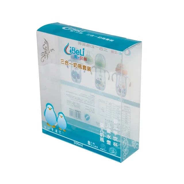
High Quality Big PVC PET Hanging Box Packaging Boxes Baby Package 