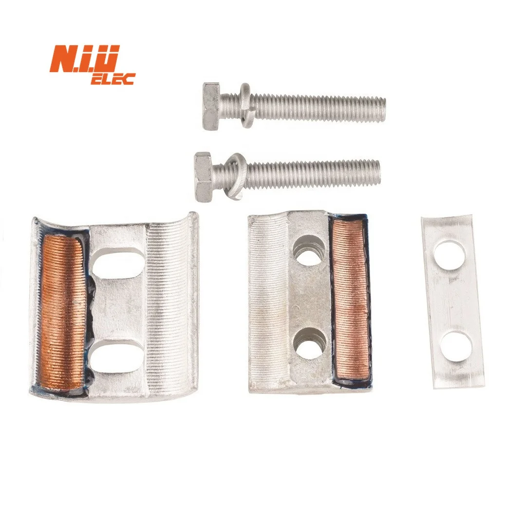 Bimetallic Line Tap parallel groove clamp