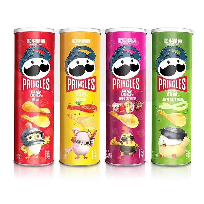 pringle can packaging wholesale pringles potato chips original