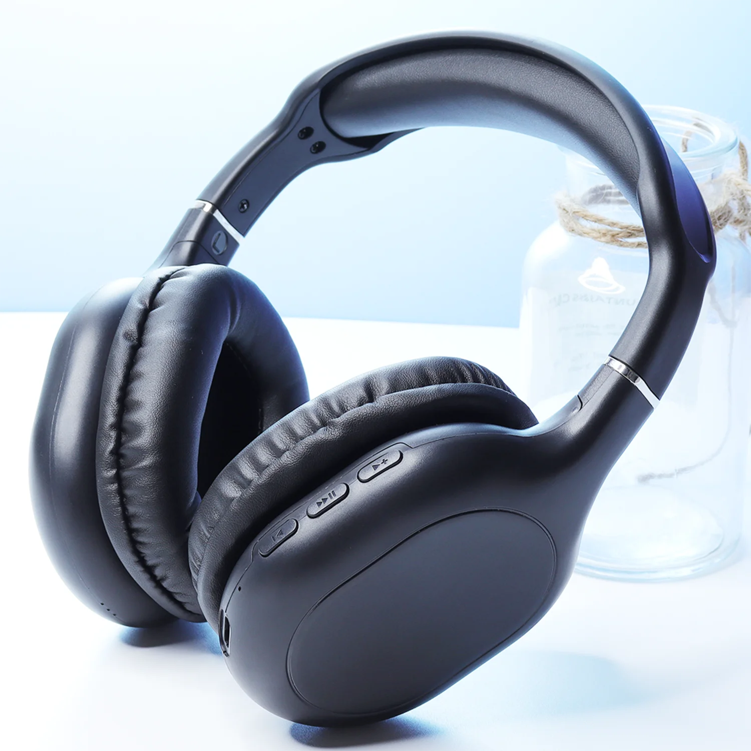 Fashion New Colorful Bluetooth Wireless Headsets Bass Earphones Over-Ear Headphone Music Over-head Bluetooth Earphones