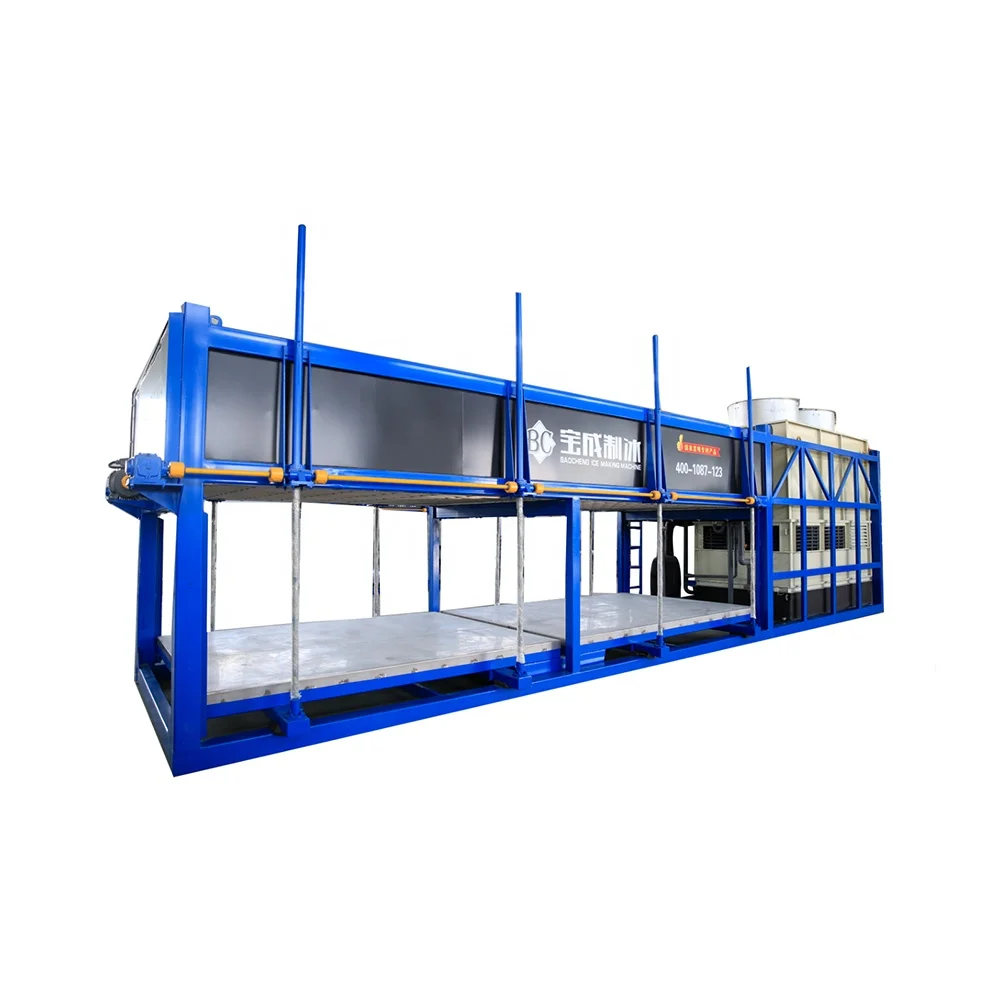 
Containerized Design 15 ton/day Capacity Block Ice Machine in China 