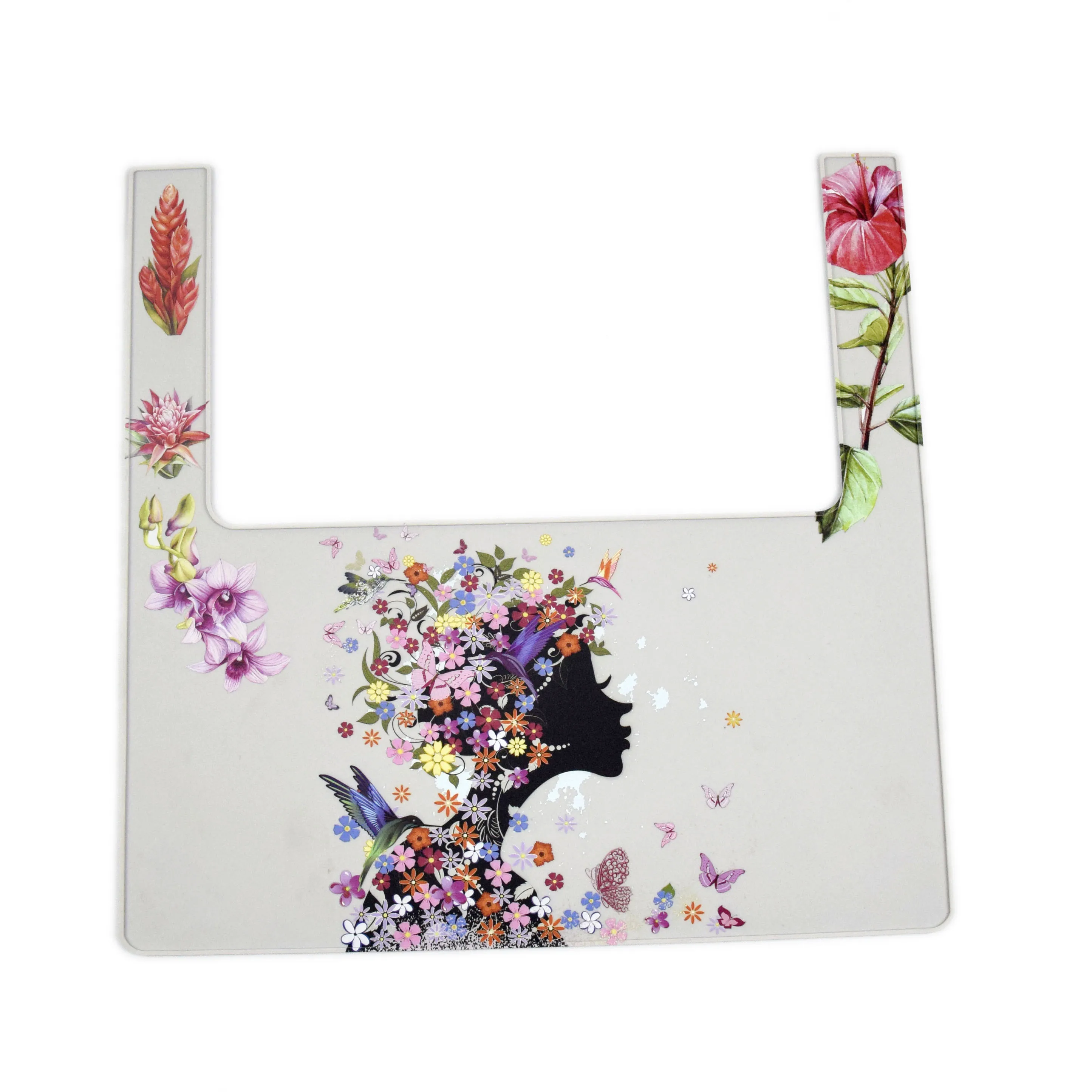 Пользовательский пищевой силикон детский высокий стул поддерживающий шаблон Размер печати пользовательский удобный