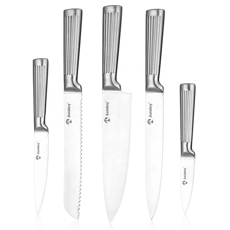 England Vicalina Stainless Steel High Quality Pro chef Cooking Knife Five Piece Kitchen Knife Set