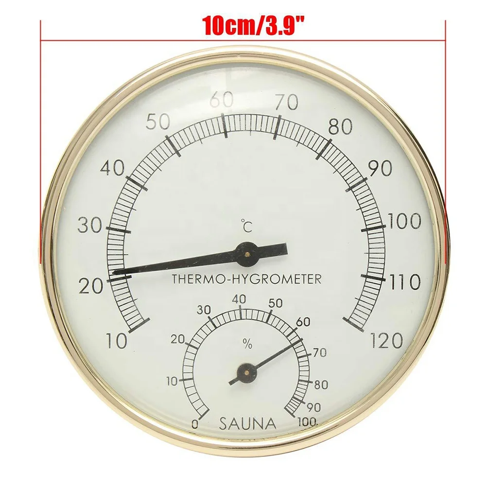 Sauna Accessories  Thermometer and Hygrometer for Sauna Steam Rooms