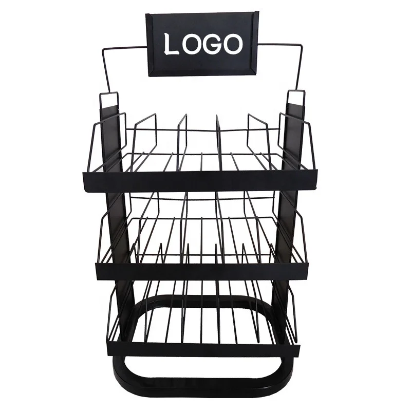 Desktop Store Retail Mobile Phone Accessories Stationery Sticker Postcard Gift Card Toy Jewelry Metal Wire Display Rack Stand