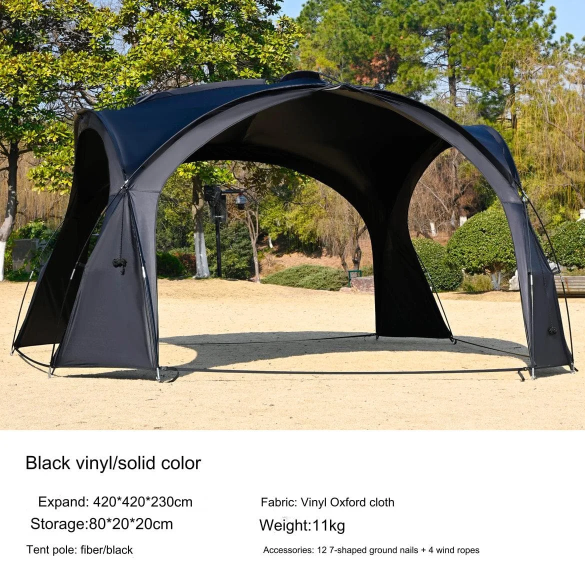 Wholesale Supplier Shade Proof Cabana Shelter Shade Head Shade Customized Outdoor Canopy Dome Tent Waterproof Sun