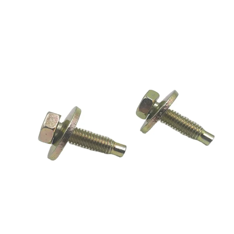 OEM Customized 304Stainless Steel 8.8 Grade Sems Hex Socket Countersunk Head Screw with captive disc spring washer