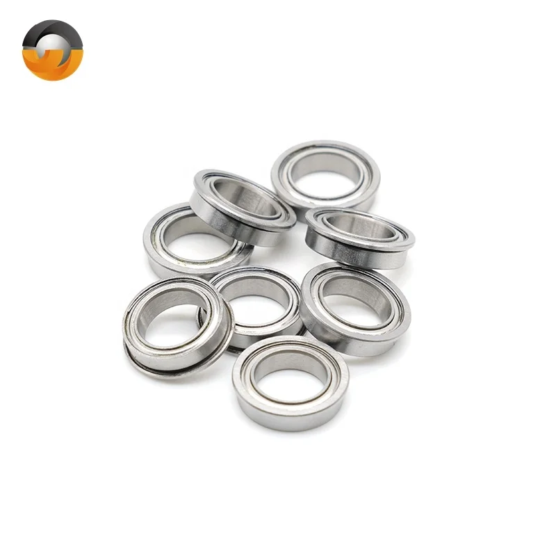 High Stable Quality Small Size Ball Bearing Steel Seri Anti Friction Metal Seal Flange Bearings Supplier FR1810ZZ 8x12.7x4mm