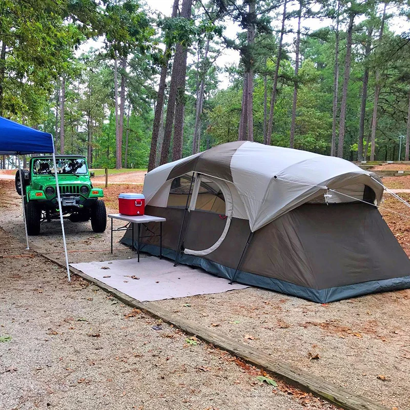 Палатка Glamping Family на 6 человек Большая водонепроницаемая палатка крыше для кемпинга открытом воздухе