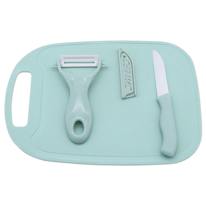 baby food kitchen knives and scissors cooking tools accessory peeler ceramic fruit knife set