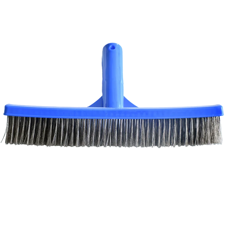 10'Swimming Pool Cleaning Equipment Deluxe Pool Wall Brush Steel Wire Brush For Wholesale And Retail Pool Cleaning Brush