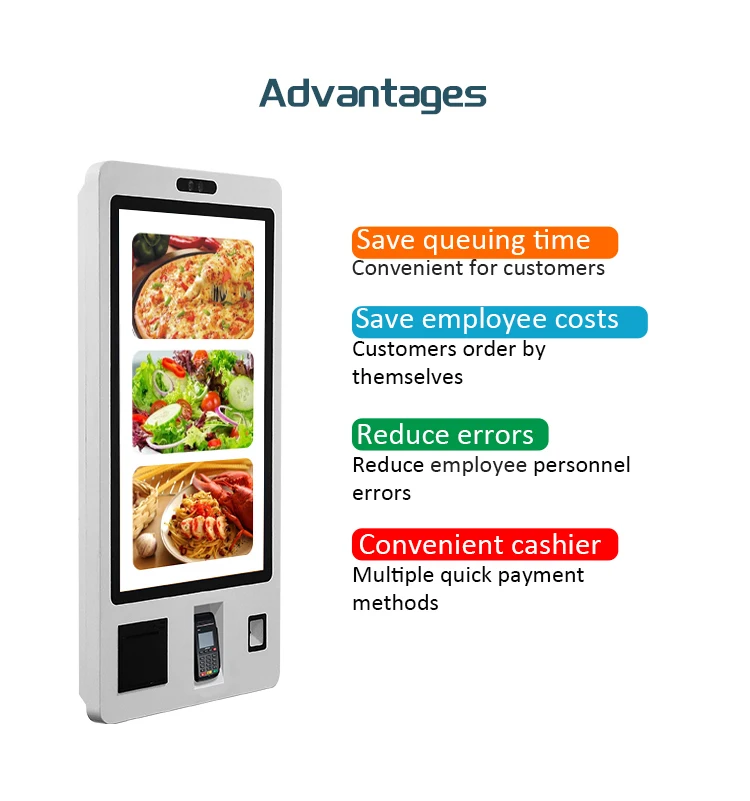 kiosk of pos bills interactive touch screen digital signage android all in one touch screen self service kiosk