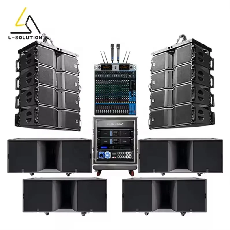 audio sound equipment indoor outdoor sound system 10 inch line array Audio Sound Equipment