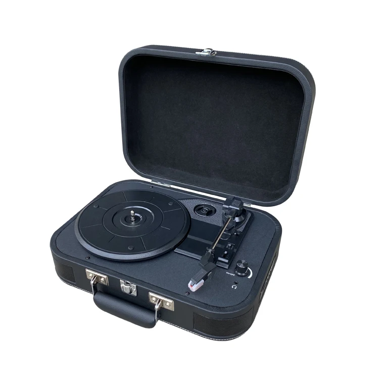 Граммофон 3-скоростной с ременным приводом фонограф звука для граммофон Проигрыватель Виниловый проигрыватель с USB радио FM