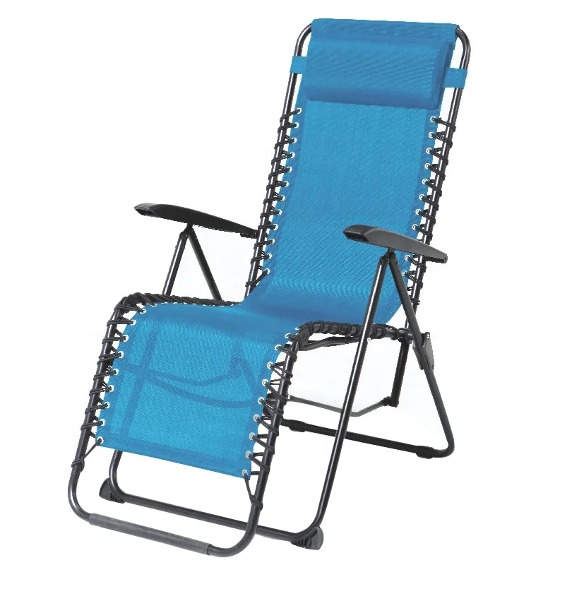 Reclining Zero Gravity Chair Sun Bed Loungers Folding Outdoor Garden