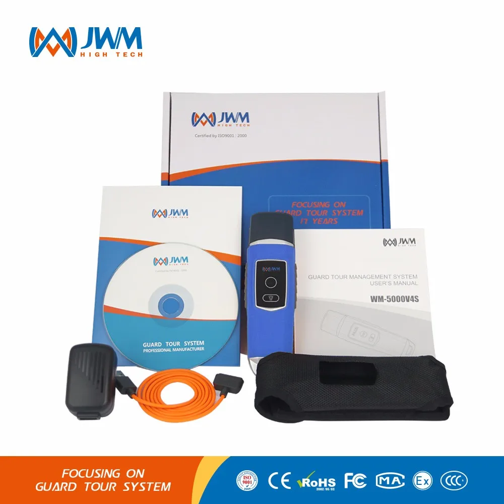 guard management software  Mexico attendance monitoring system checkpoint guard patrol guard tour system flashlight