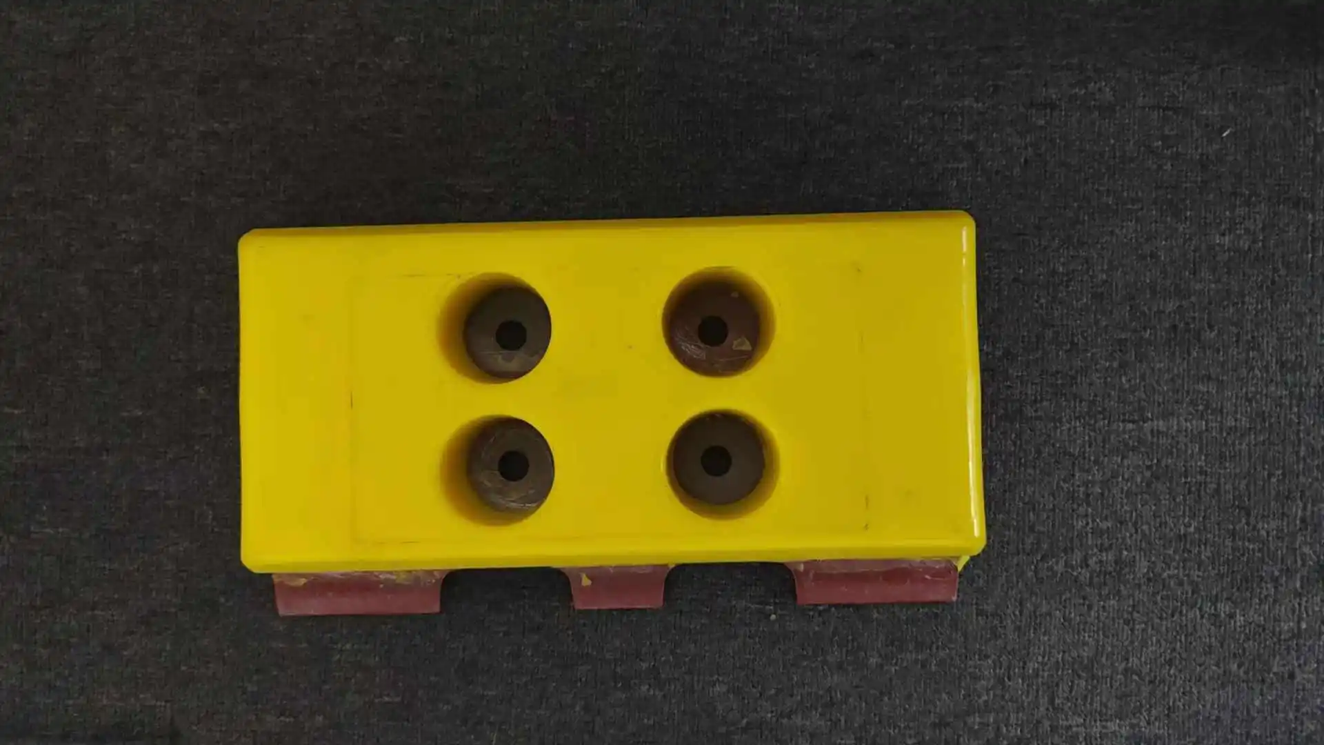 Rubber Track pad shoes komatsu d20 track shoe rubber track pad Milling machine Wittgen Trinity Xugong